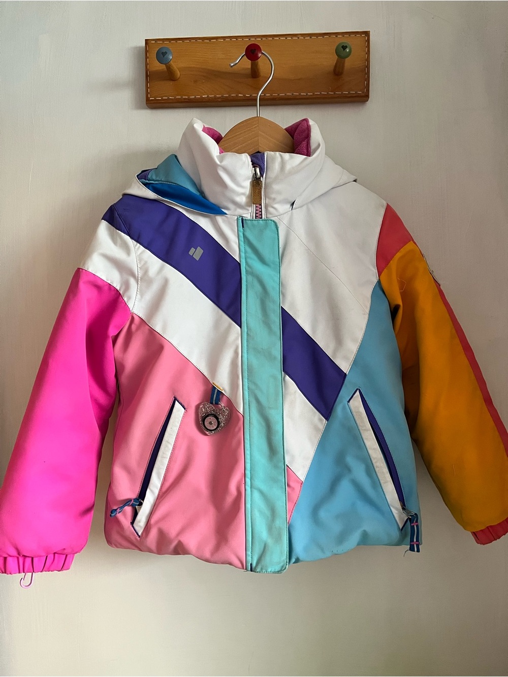 Obermeyer Size 4 Girls Lissa Jacket (Toddler/Little Kid) Ski Jacket Snowboard